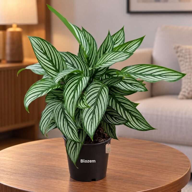 Calathea vittata-Calathea elliptica