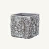 Fibreclay Square 
Planter Black - Image 4