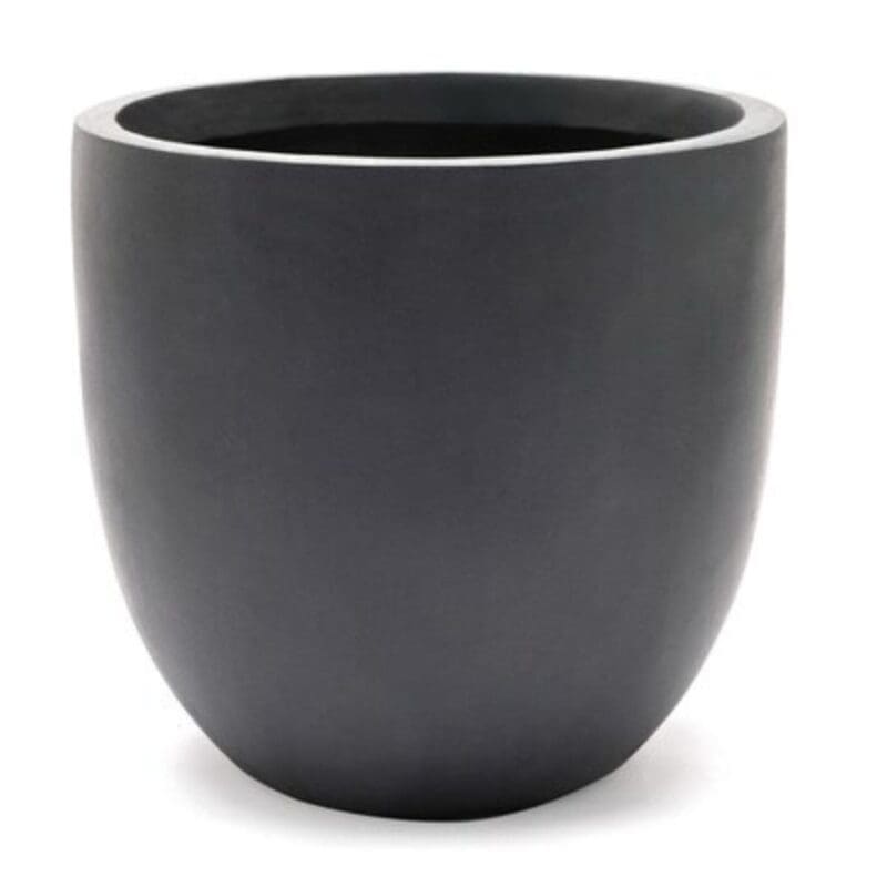 Cigar Matte Black Fiber Planter - Image 4