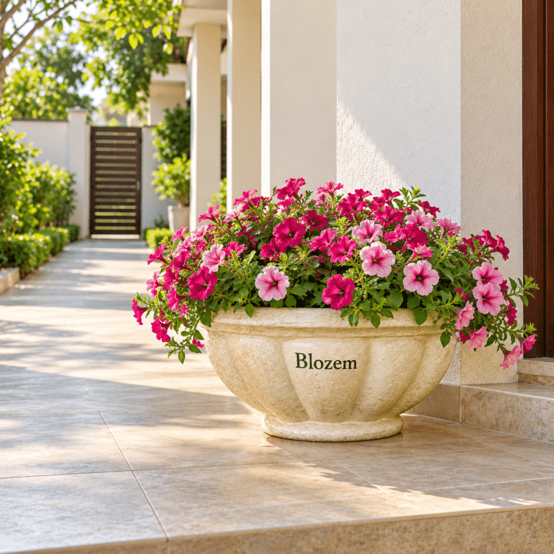 GRC Decorative Garden Bowl Pot